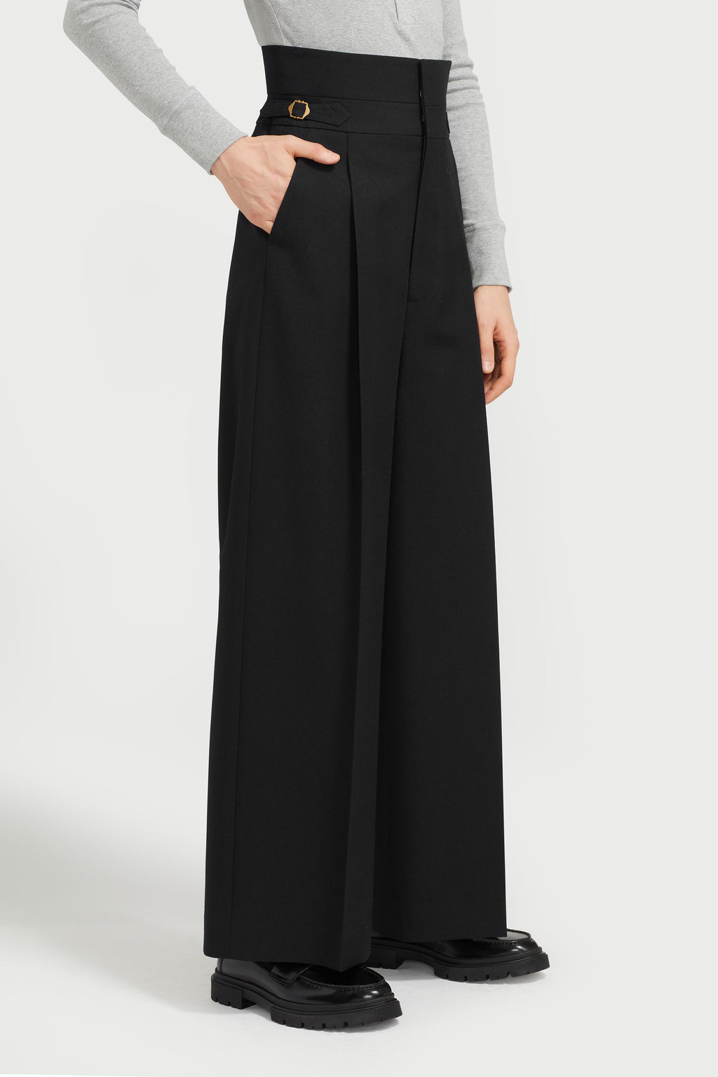 Wide Leg Trouser