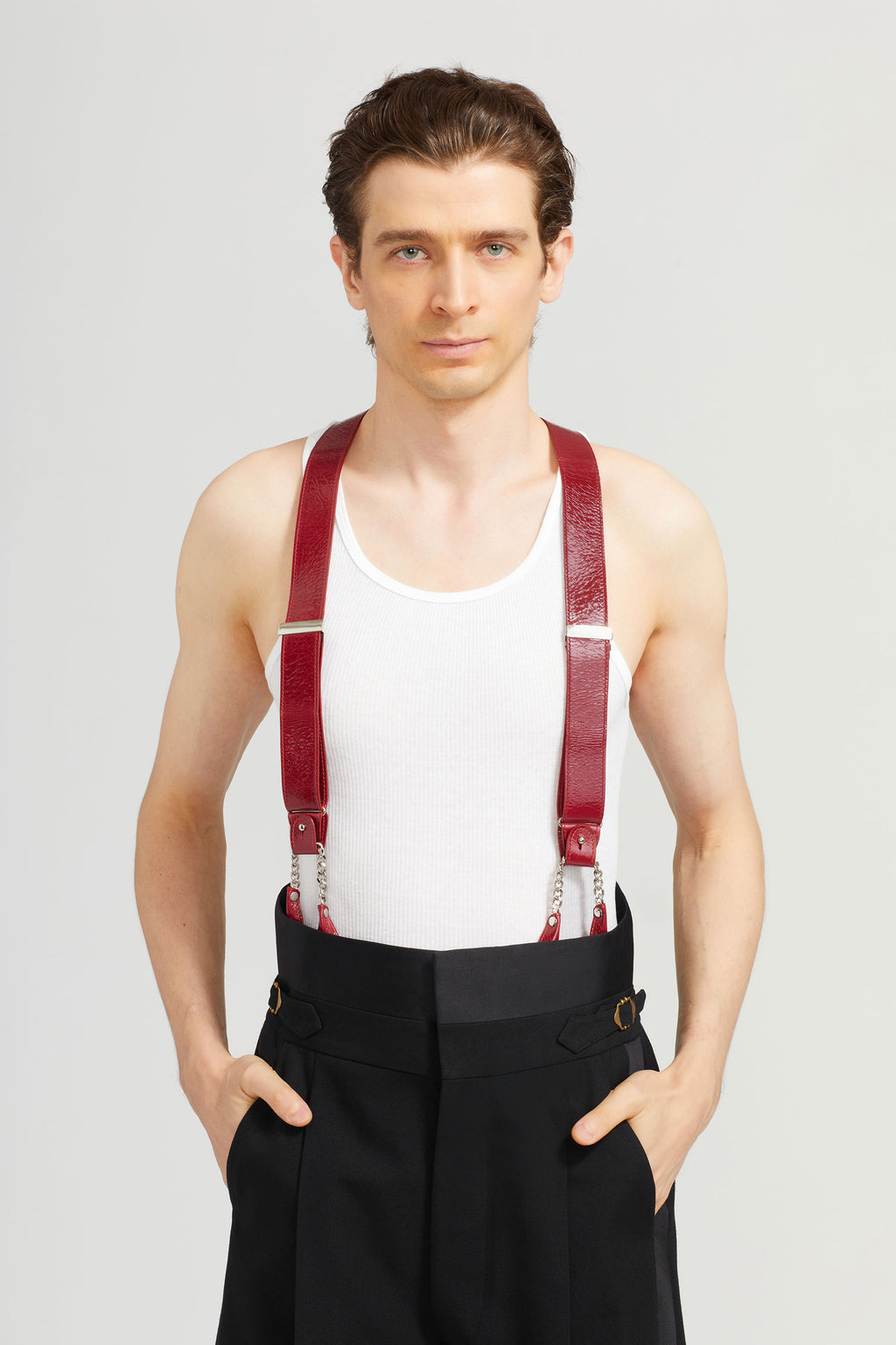 Leather Suspenders