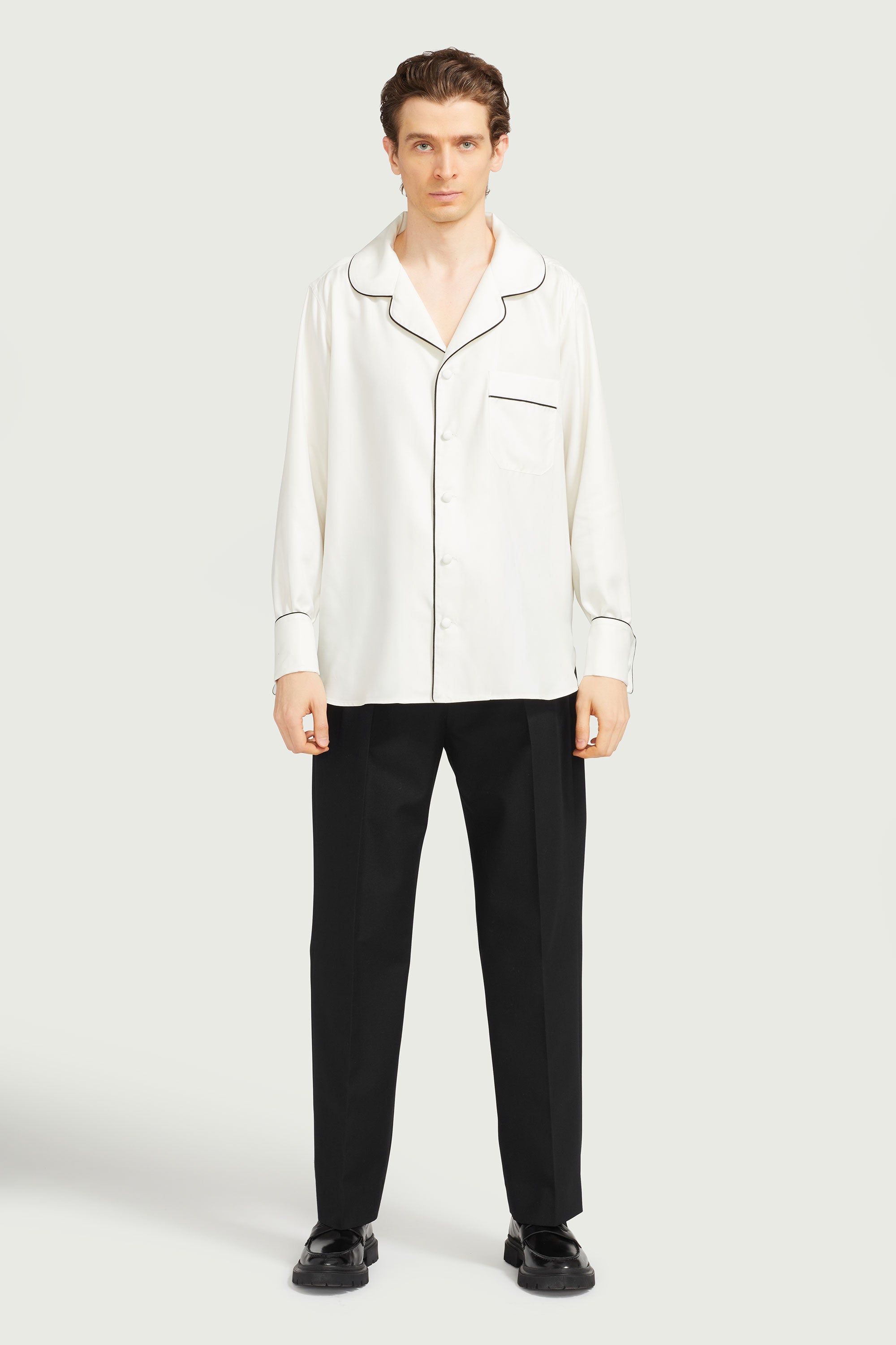Lounge Shirt in Silk