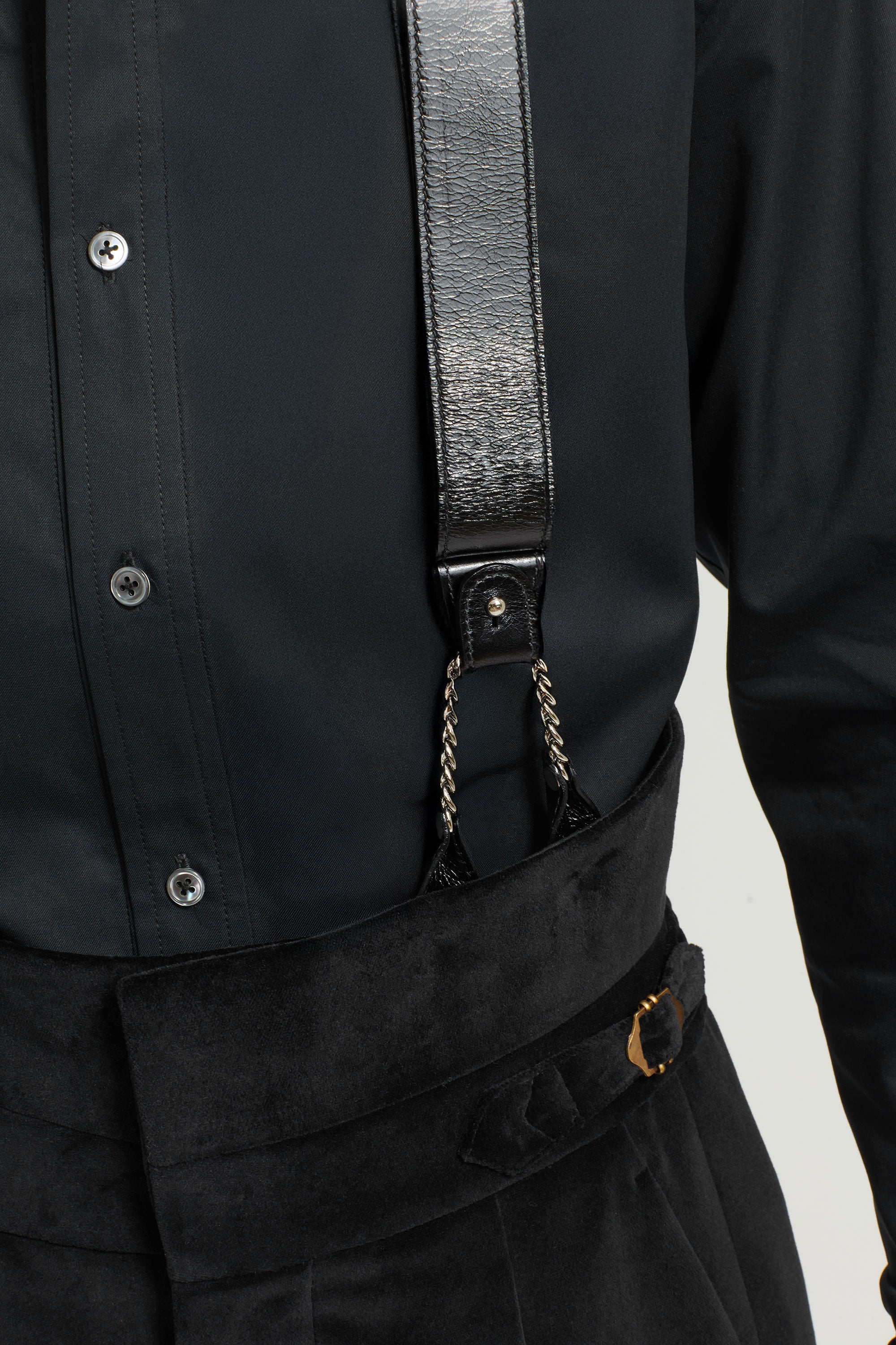 Leather Suspenders