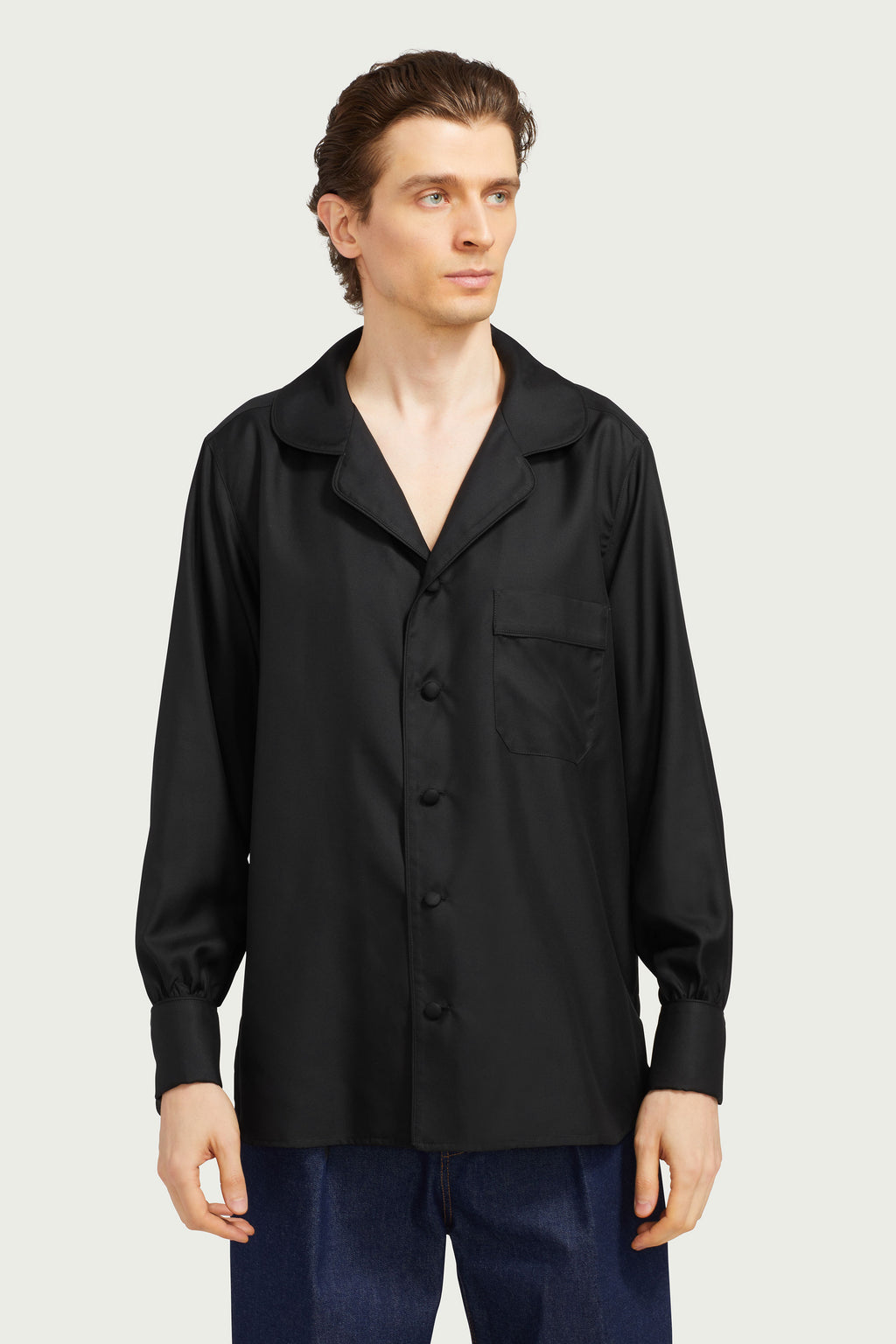 Lounge Shirt in Silk