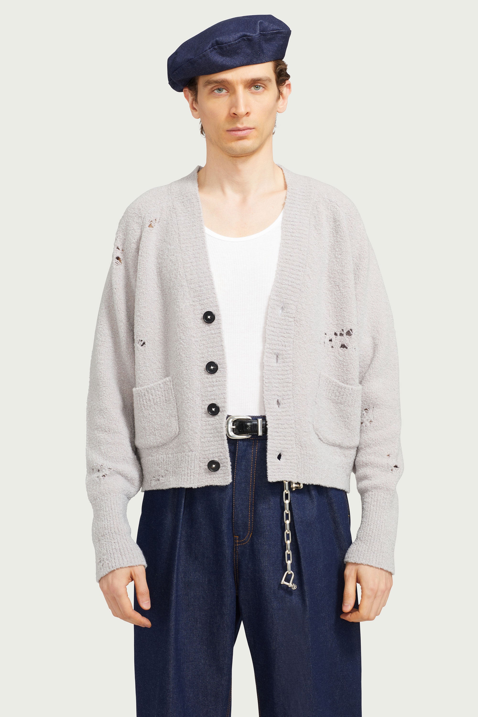 Distressed Cardigan